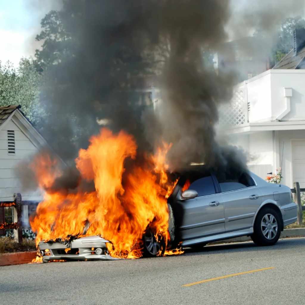 When Flames Mean Danger