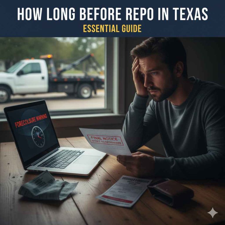 How Long Before Repo in Texas