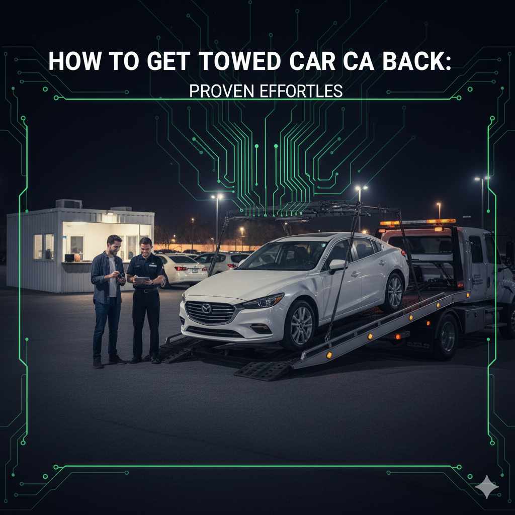 How To Get Towed Car Back