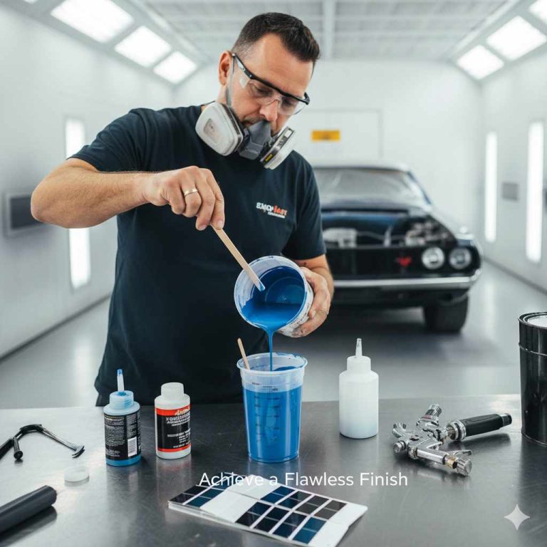 How To Mix Paint For Car