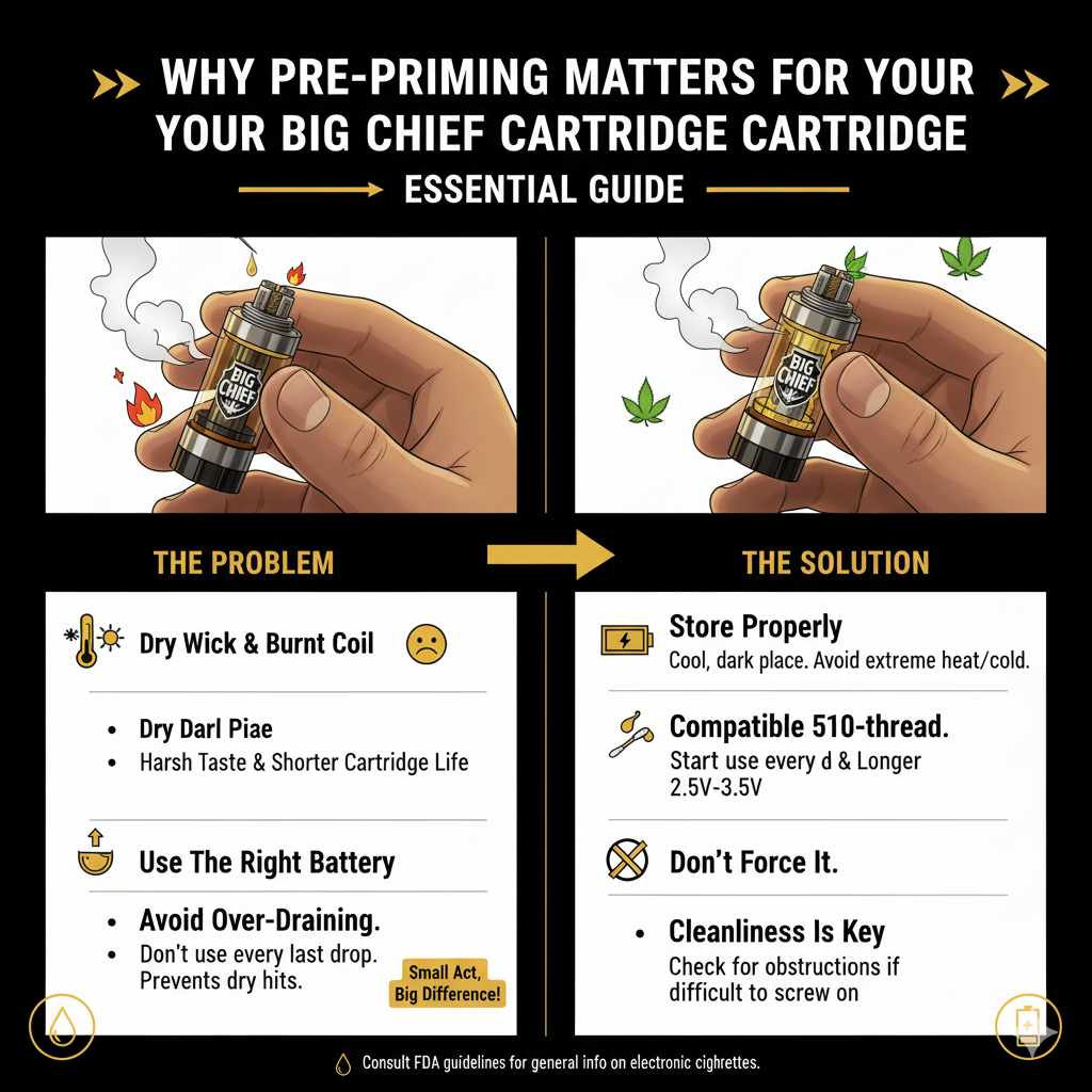 Why Pre-Priming Matters for Your Big Chief Cartridge