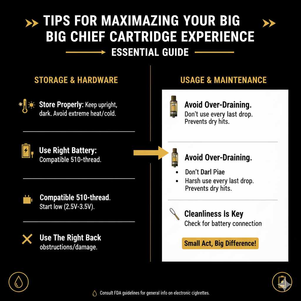 Tips for Maximizing Your Big Chief Cartridge Experience