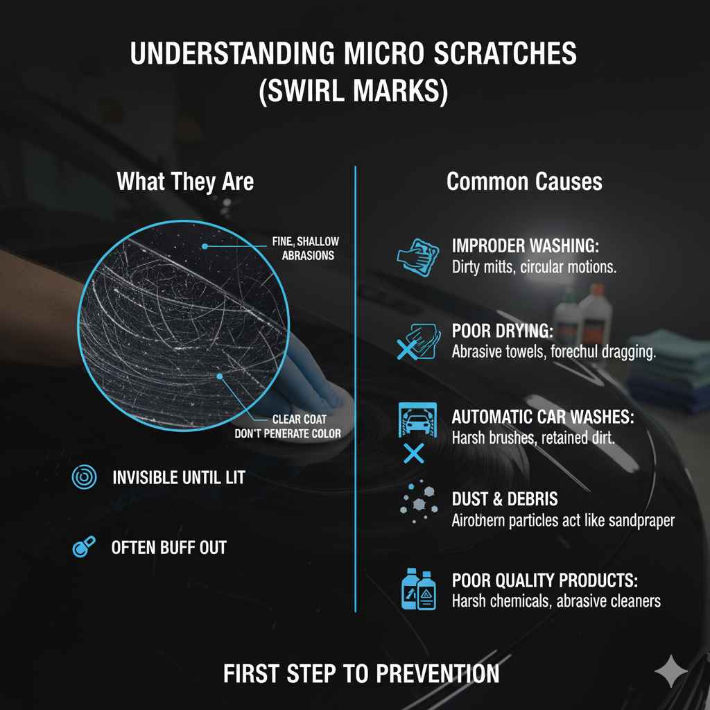 Understanding Micro Scratches (Swirl Marks)