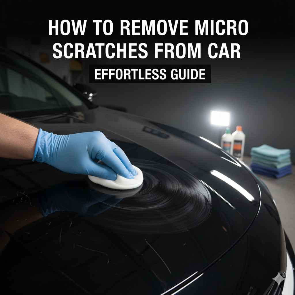 How To Remove Micro Scratches From Car