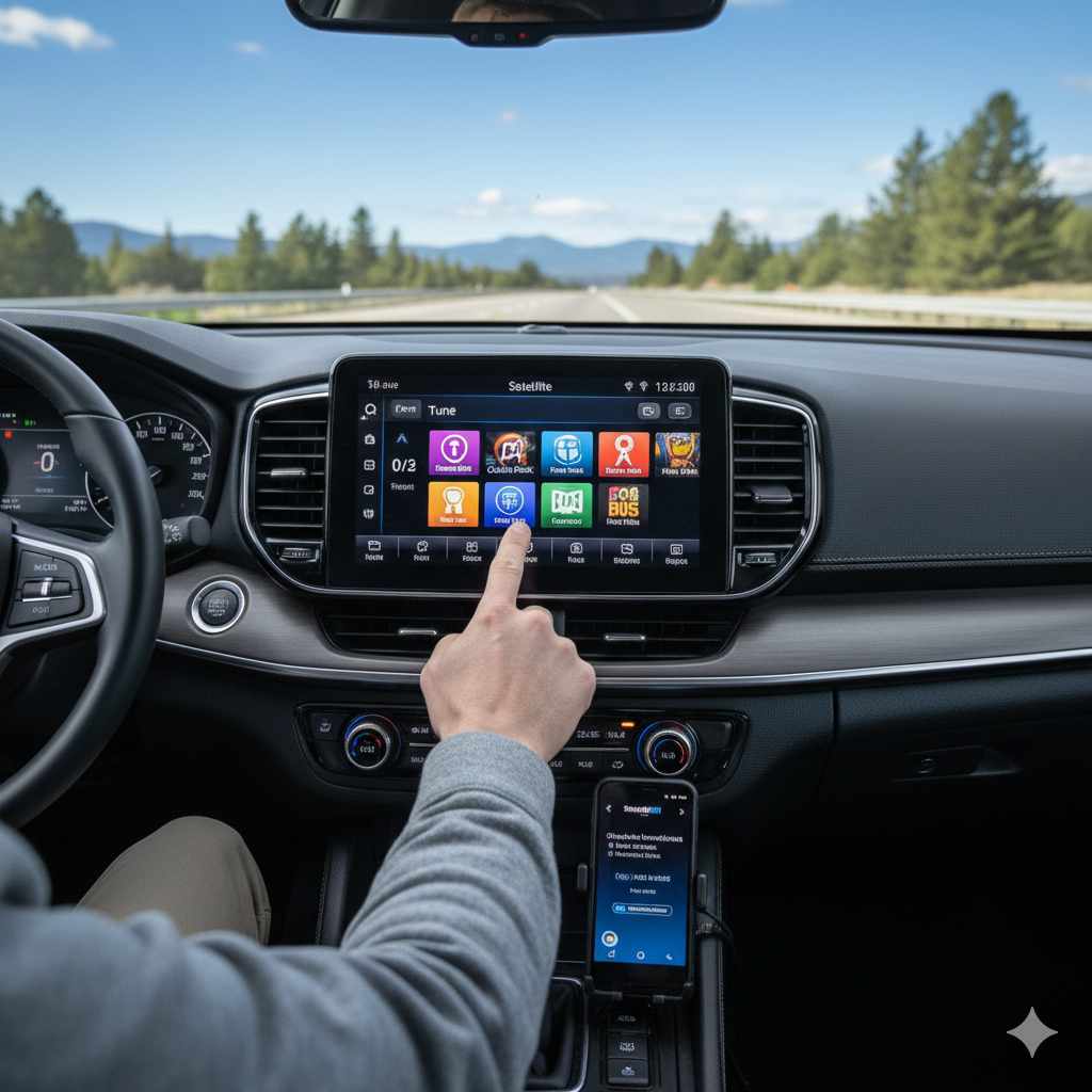 How To Set Your Car Radio To Satellite