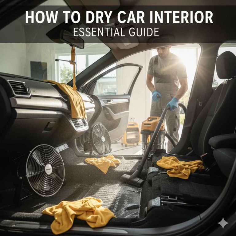 How to Dry Car Interior