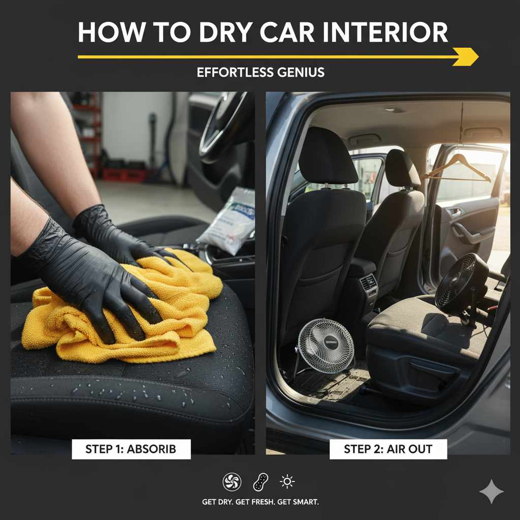 How to Dry Car Interior