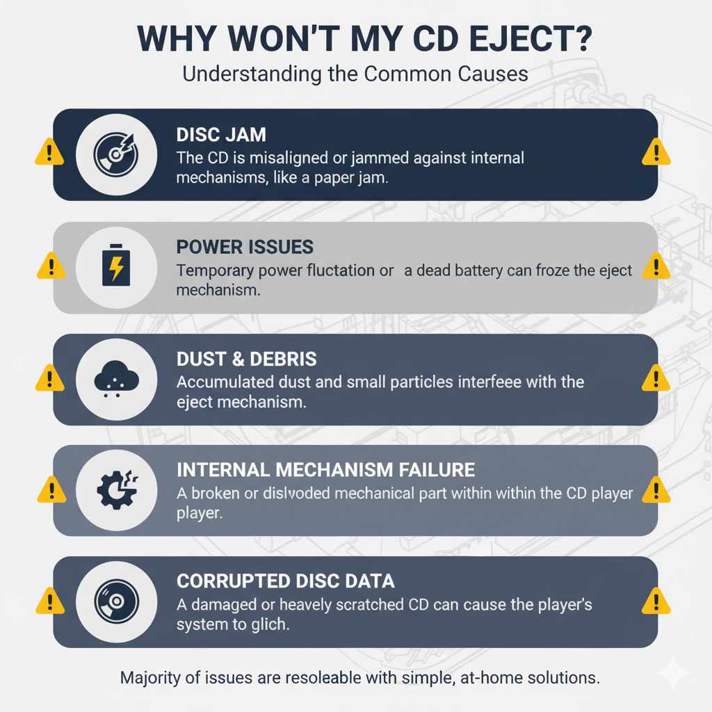 Why Won't My CD Eject? Understanding the Common Causes