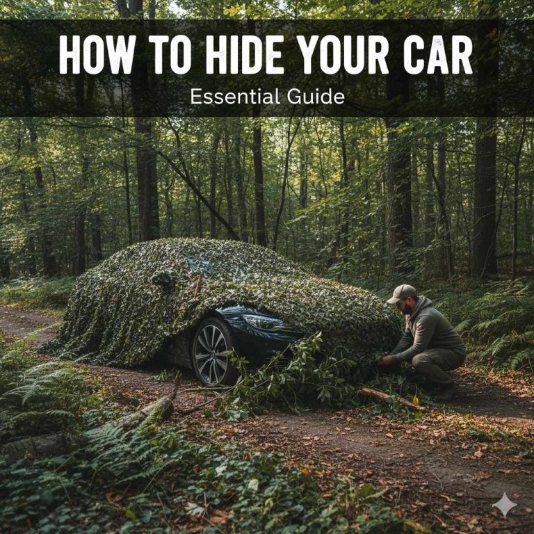 How to Hide Your Car