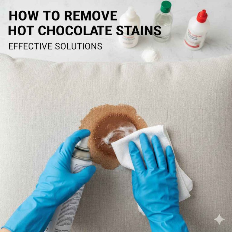 How to Remove Hot Chocolate Stains