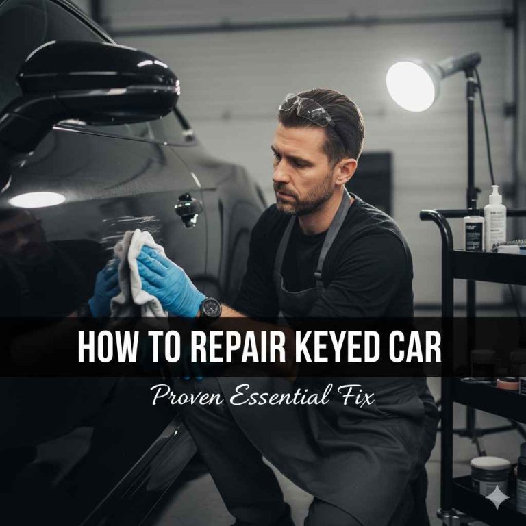 How to Repair Keyed Car