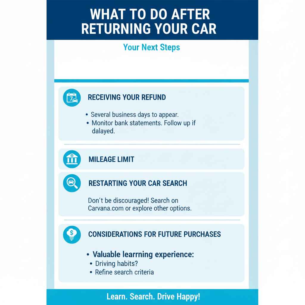 What to Do After Returning Your Car