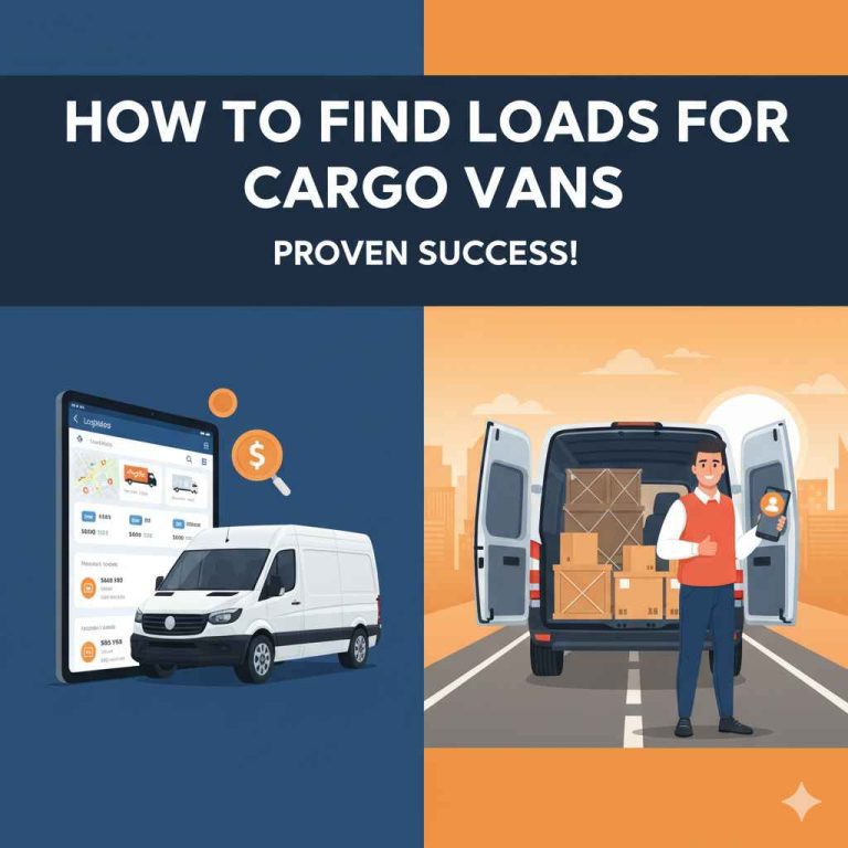 How to Find Loads for Cargo Vans