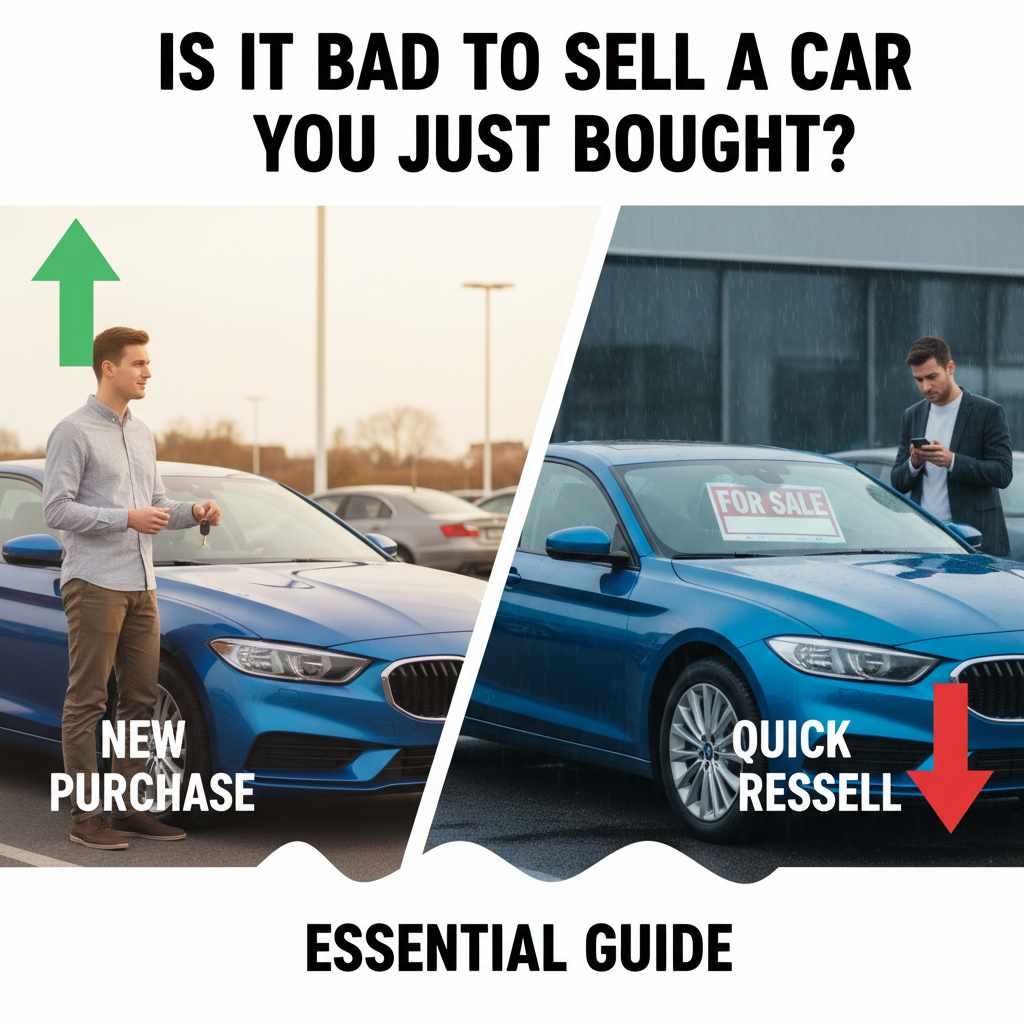 Is It Bad to Sell a Car You Just Bought