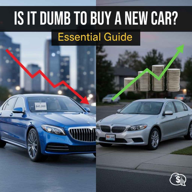 Is It Dumb To Buy A New Car