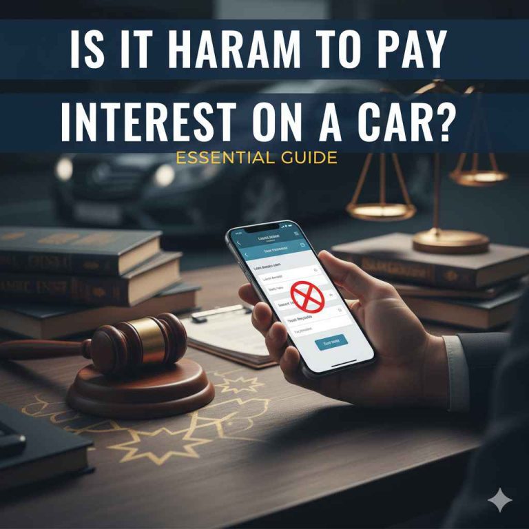 Is It Haram to Pay Interest on a Car