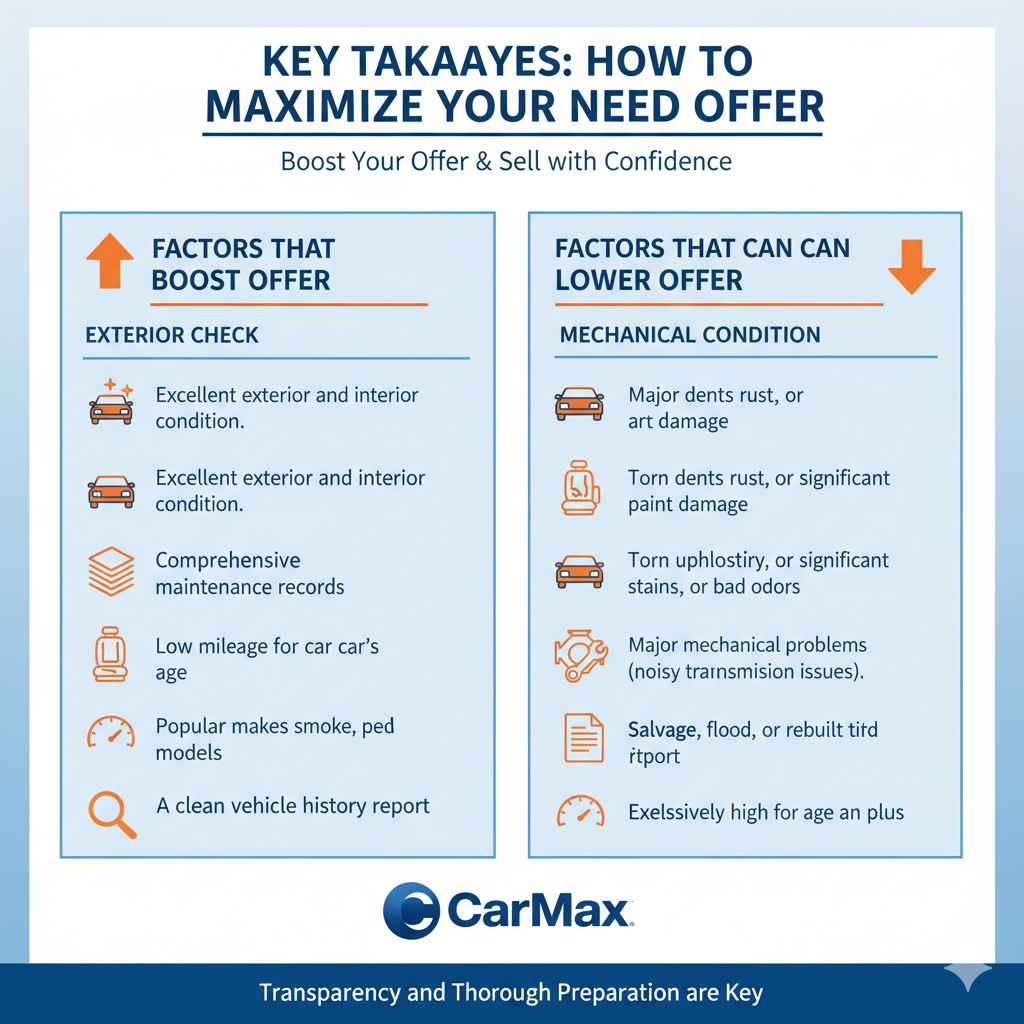 How to Maximize Your CarMax Offer