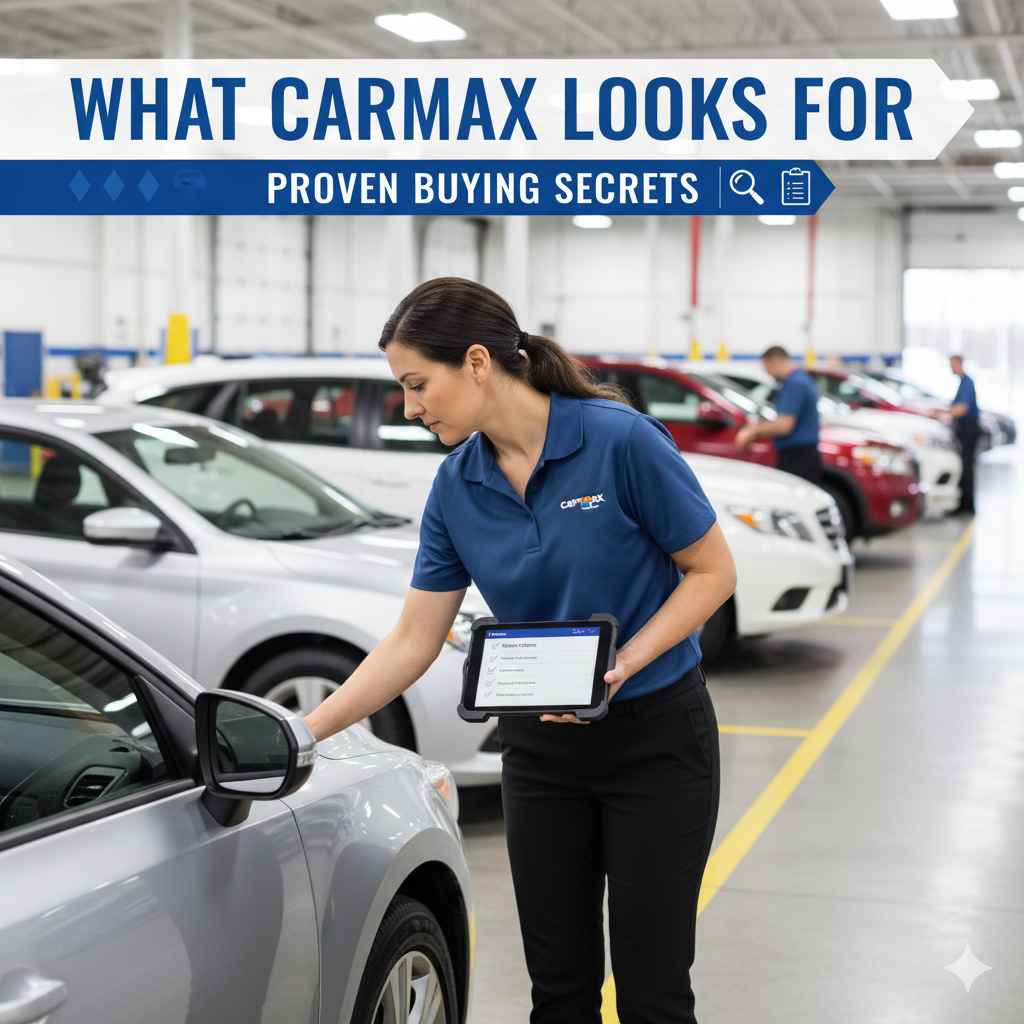 What CarMax Looks For: Proven Buying Secrets