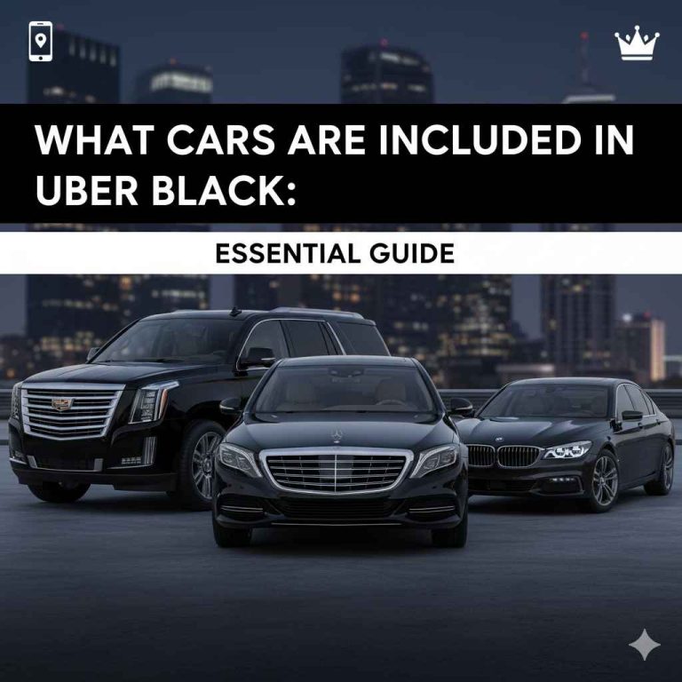 What Cars Are Included in Uber Black