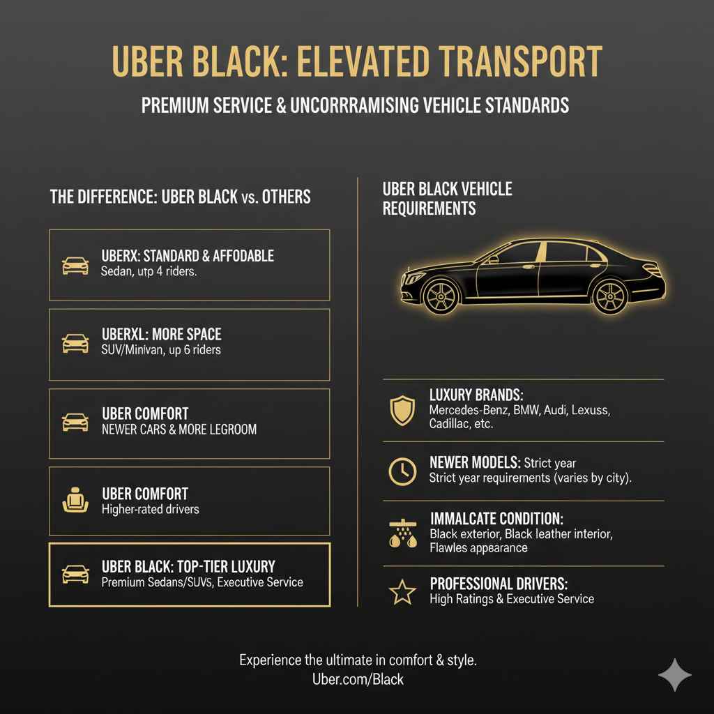 Understanding Uber Black and Its Vehicle Standards