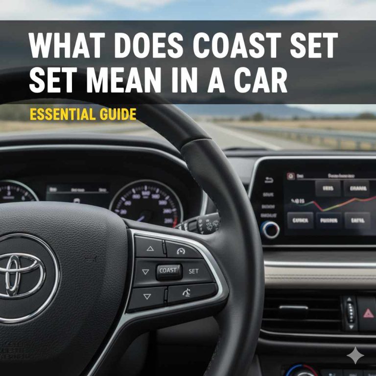 What Does Coast Set Mean In A Car