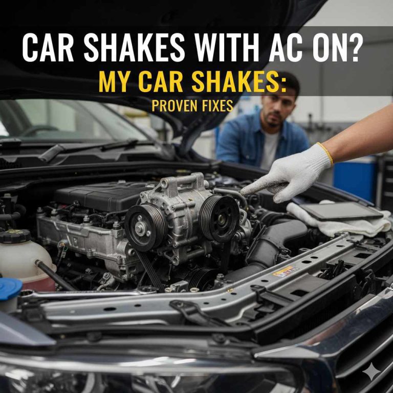 When I Turn My AC On My Car Shakes