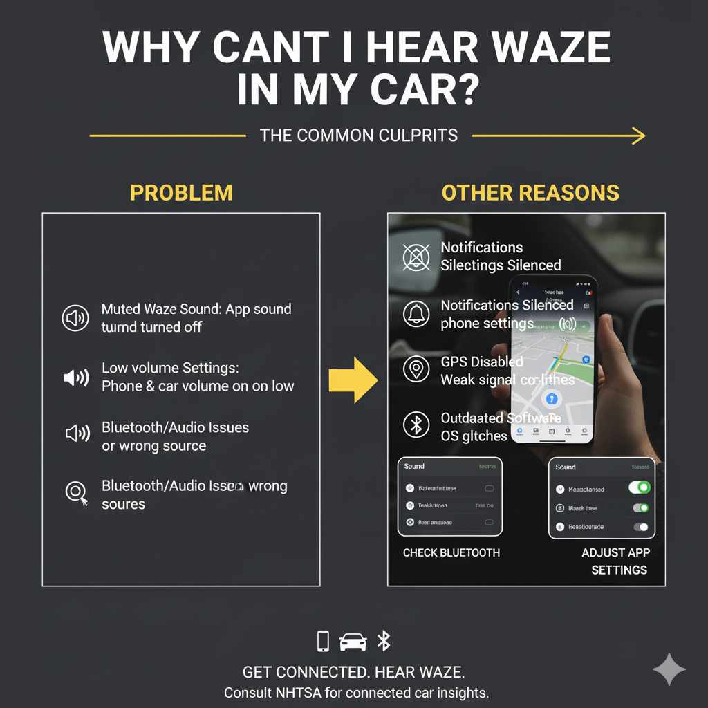 Why Can't I Hear Waze In My Car