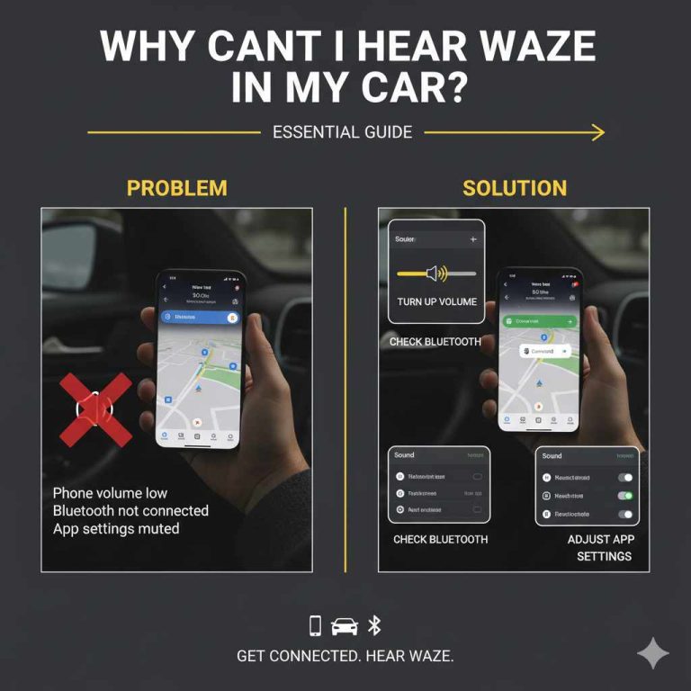 Why Can't I Hear Waze In My Car