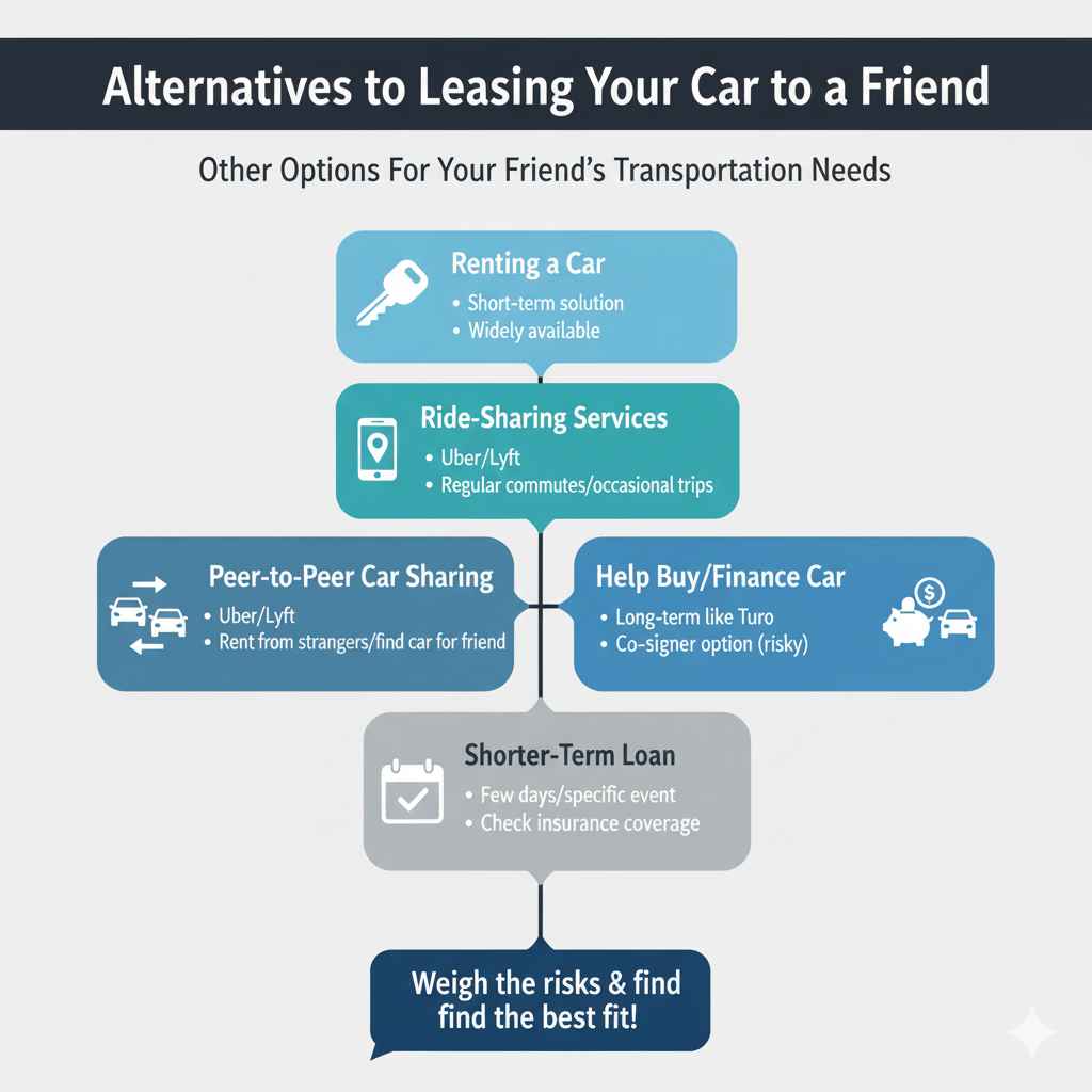 Alternatives to Leasing Your Car to a Friend