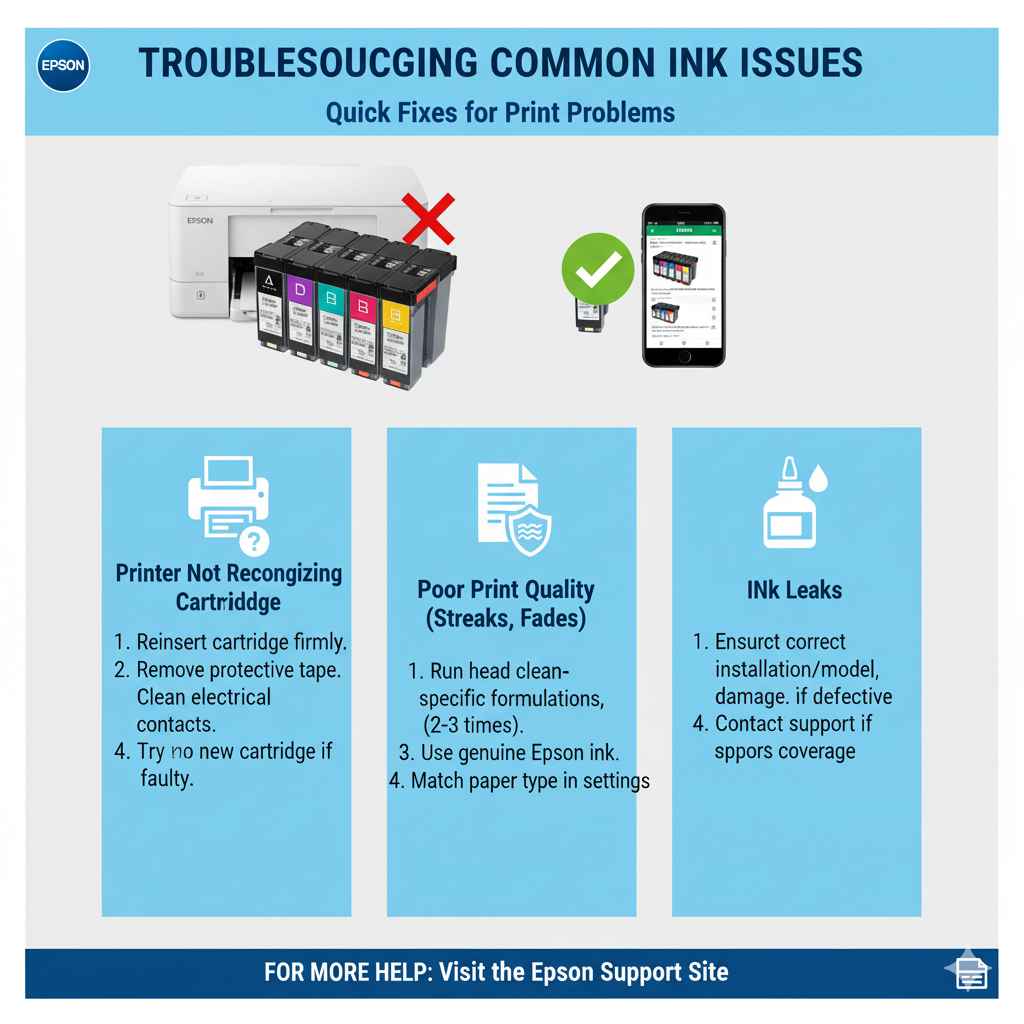 Troubleshooting Common Ink Issues