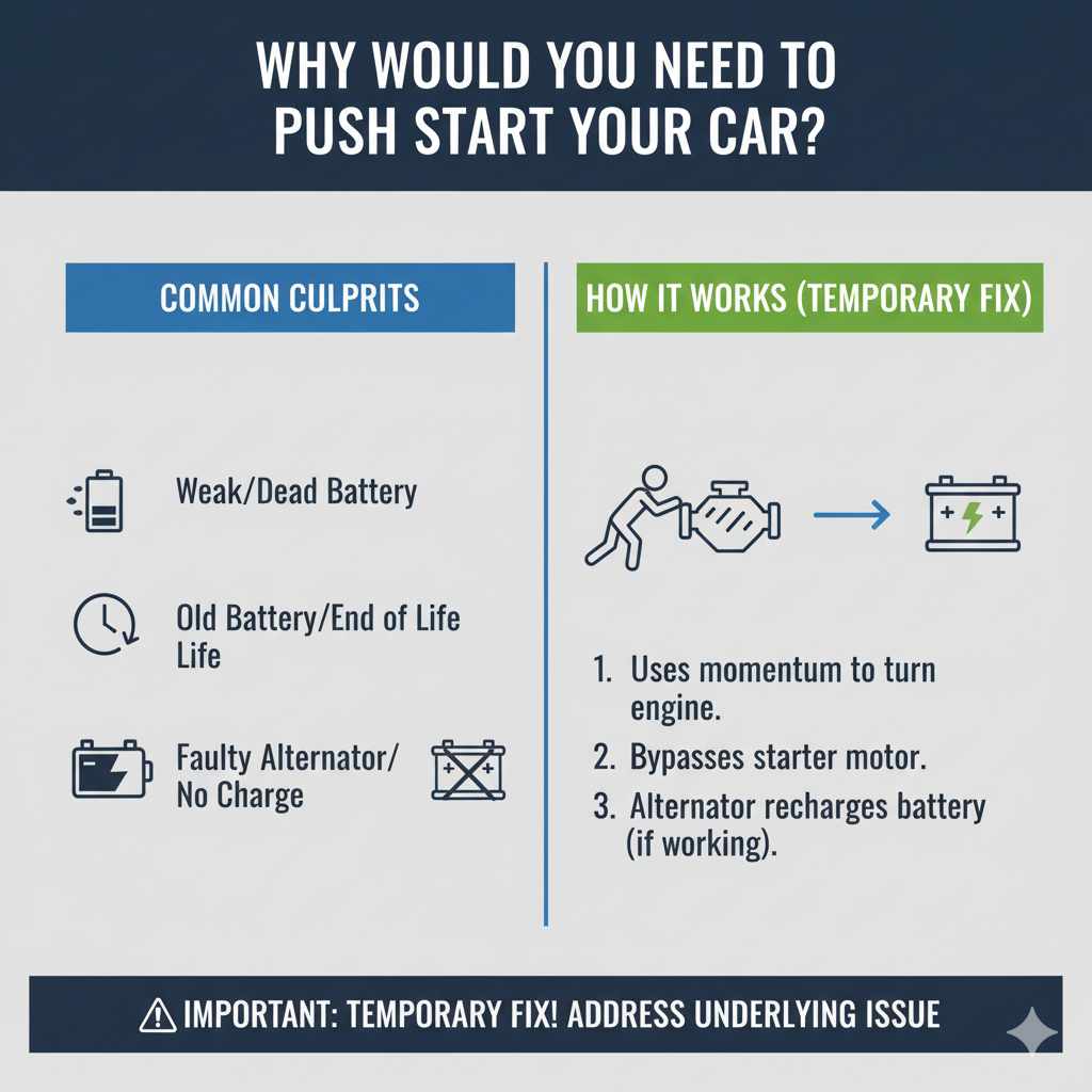 Why Would You Need to Push Start Your Car