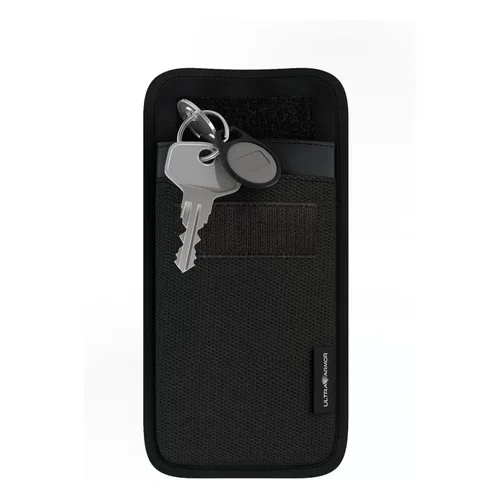 DefenderShield Small Faraday Bag for Key Fob for Data Privacy & Security | Signal-Proof Military-Grade RFID Blocking
