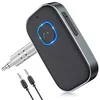 COMSOON 3.5mm AUX Bluetooth car adapter with included aux cable