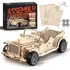 3D wooden vintage car model puzzle kit
