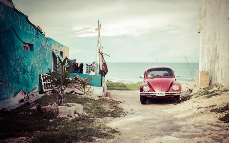 Older Mexican-market vehicle that would need an EPA and DOT compliance check before US import