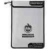 Andyer 2-pocket fireproof document bag, 15 by 11 inches