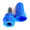 Battery terminal wire brush cleaner