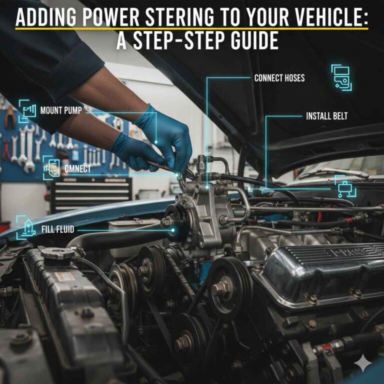 Adding Power Steering to Your Vehicle