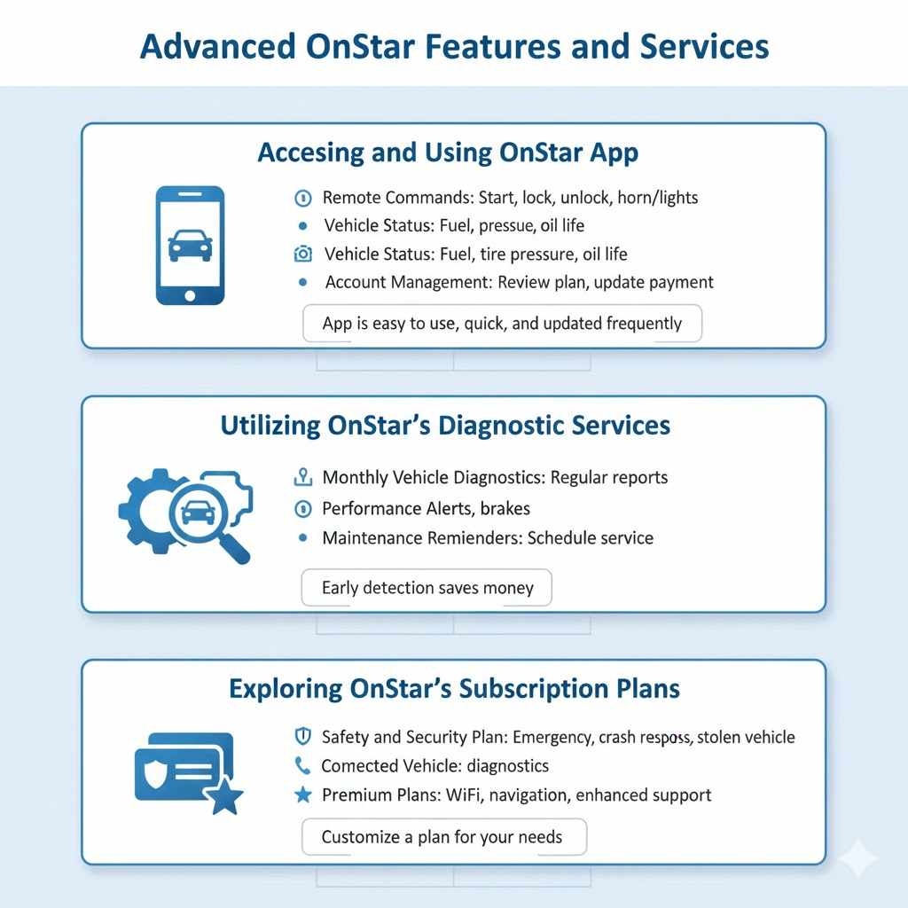 Advanced OnStar Features and Services

