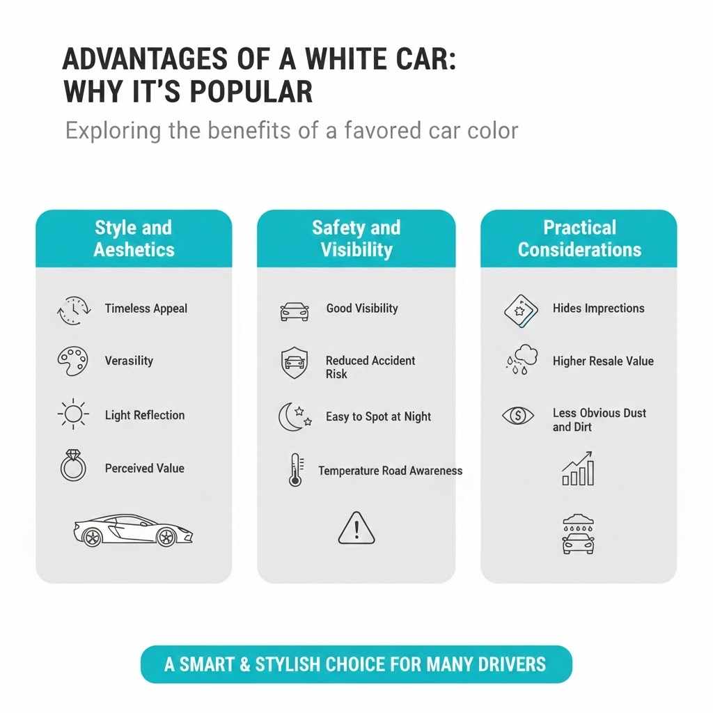 Advantages of a White Car