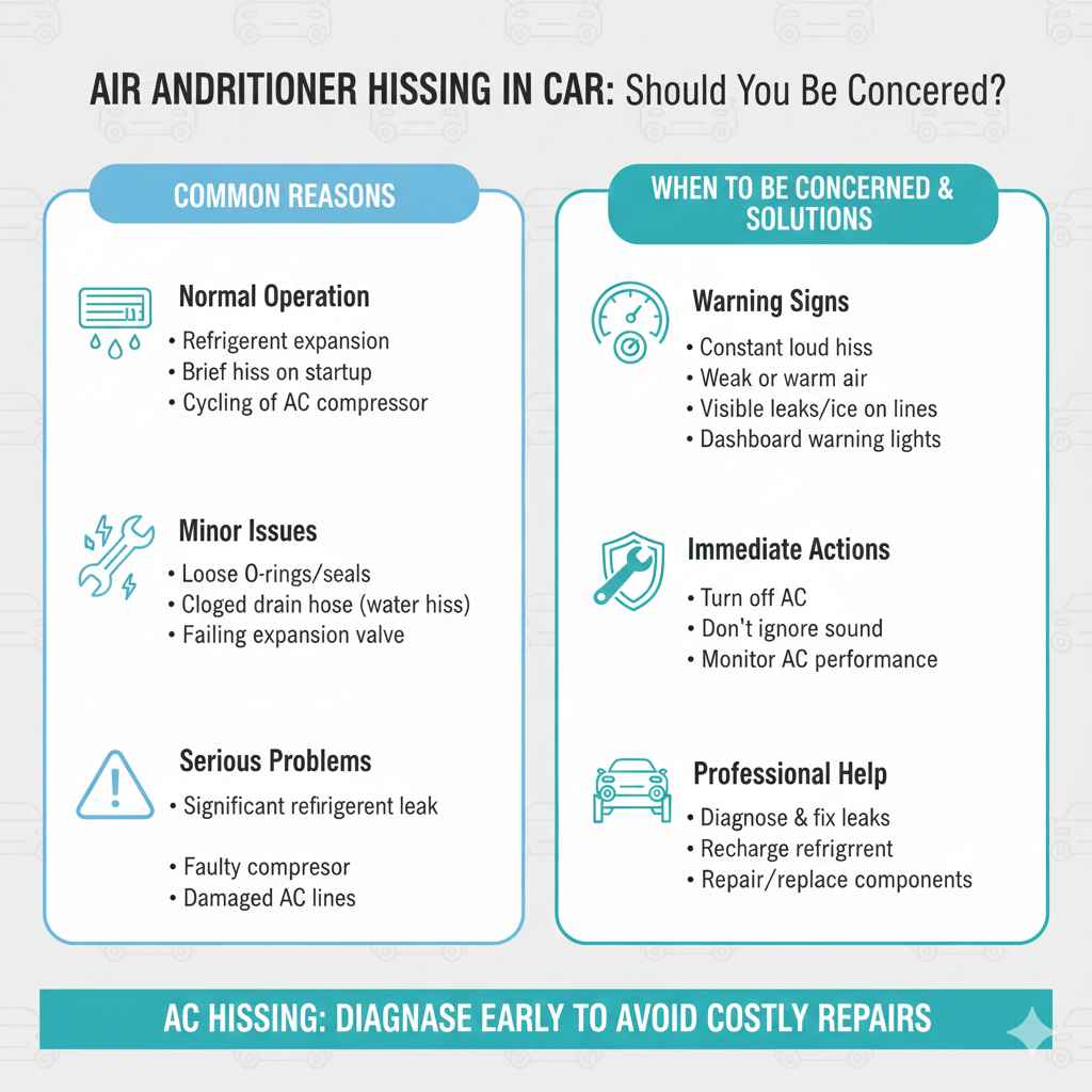 Deciphering the Sound The Source of Car AC Hissing