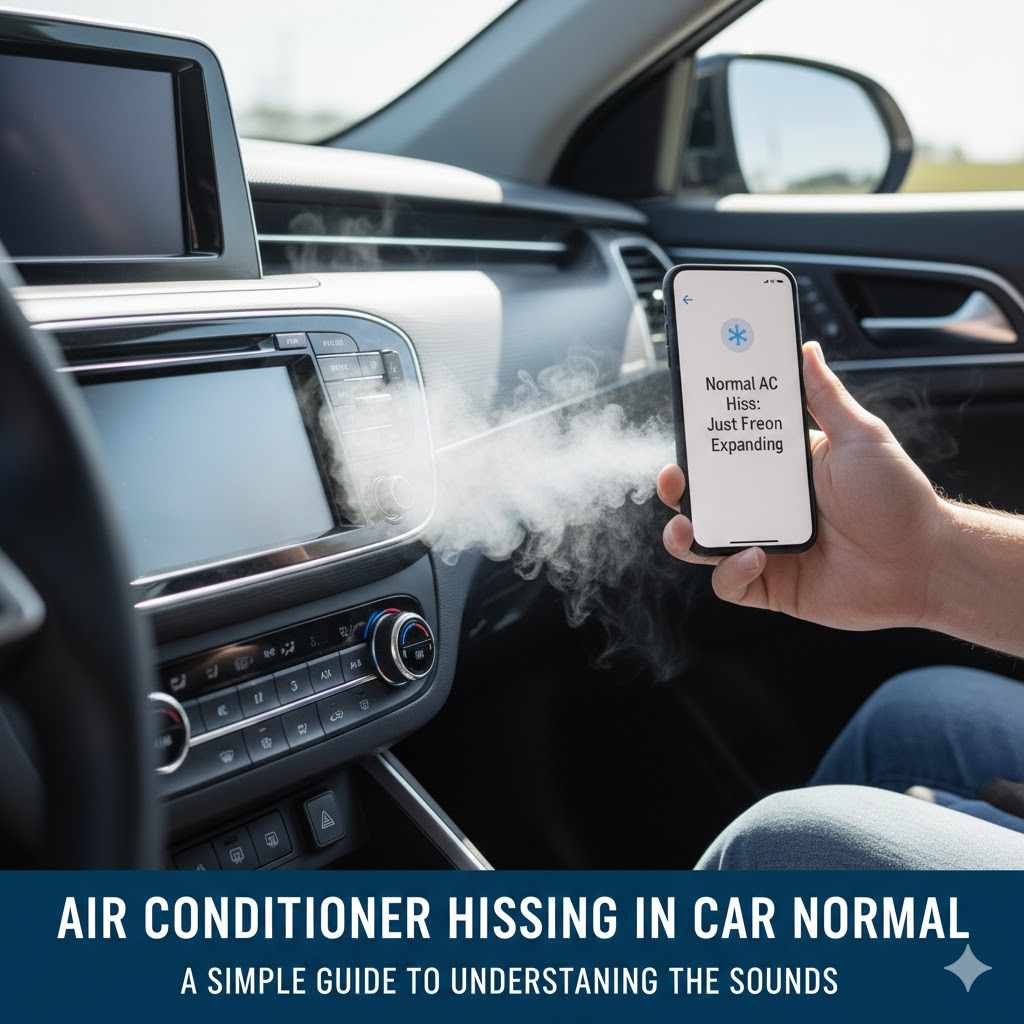 Air Conditioner Hissing in Car Normal