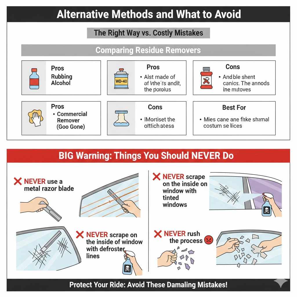 Alternative Methods and What to Avoid