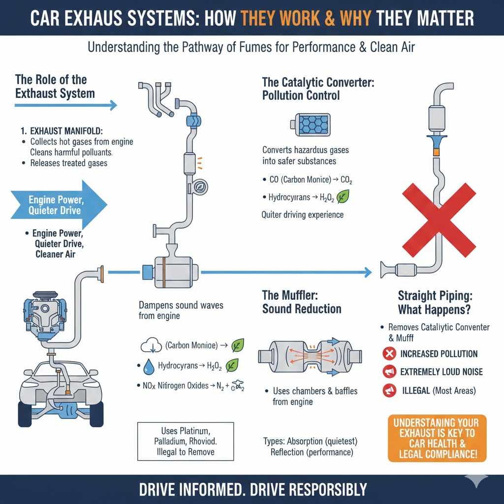 Basic Car Exhaust Systems

