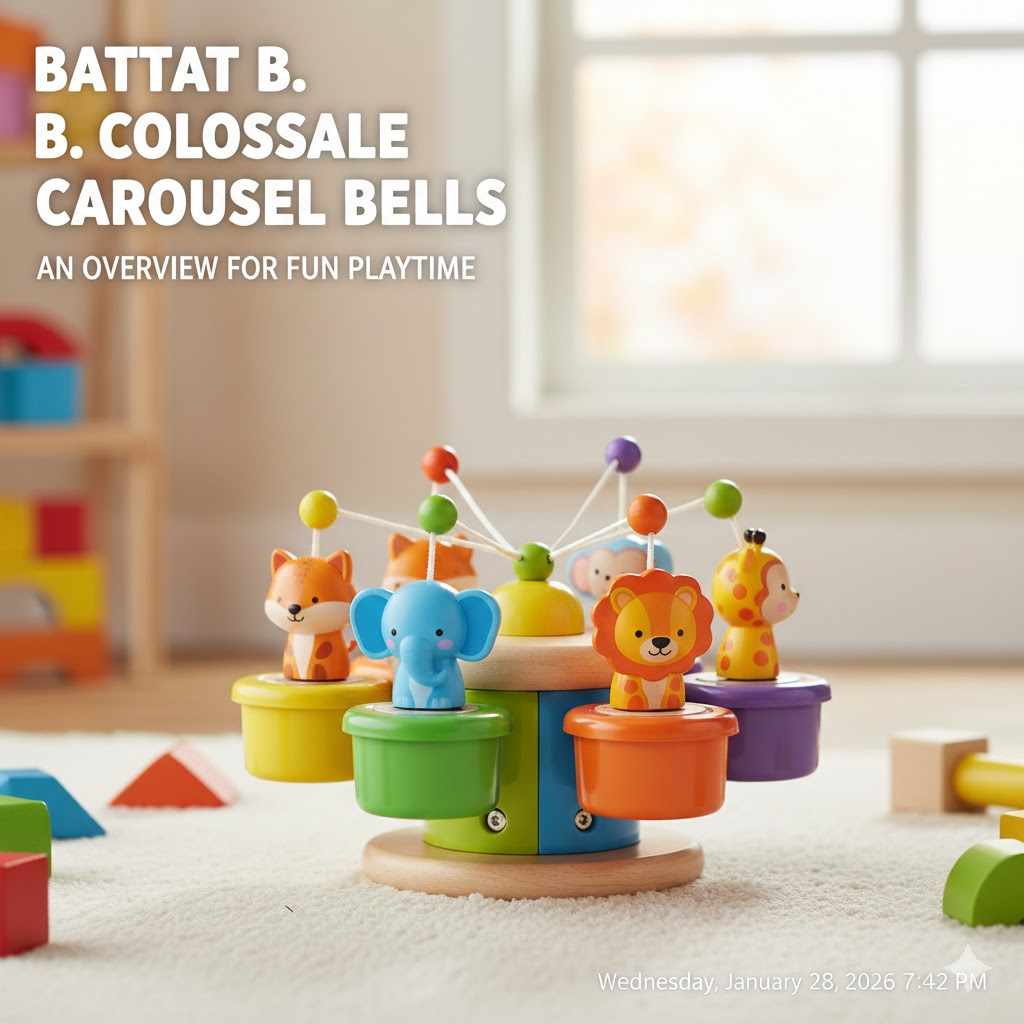 Battat B. Colossale Carousel Bells