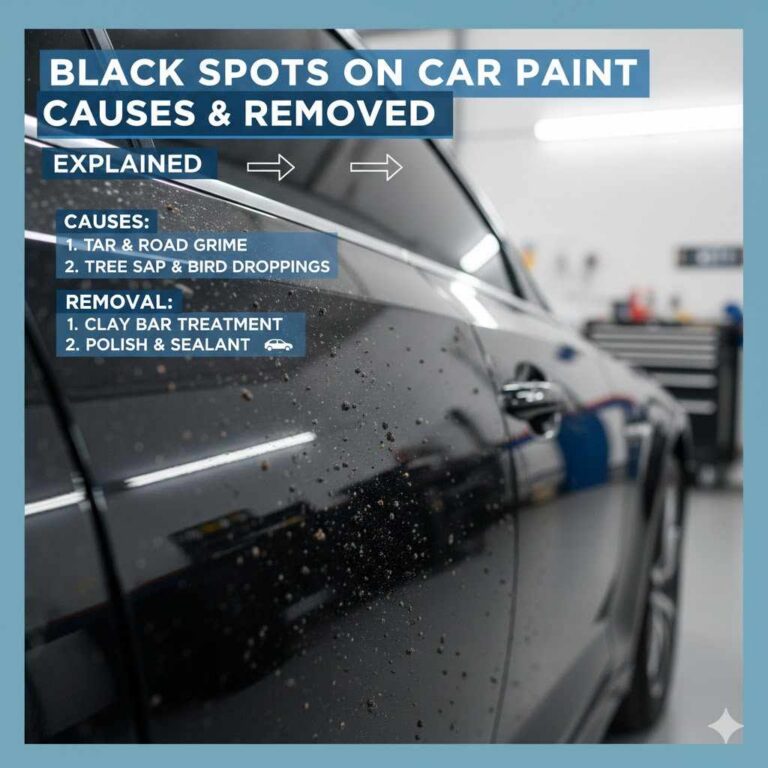 Black Spots on Car Paint