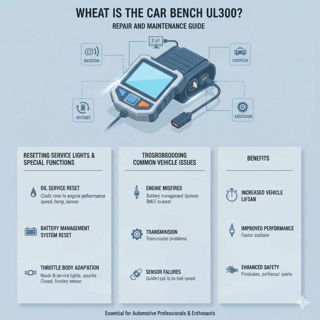 CAR BENCH UL300 Repair and Maintenance Guide