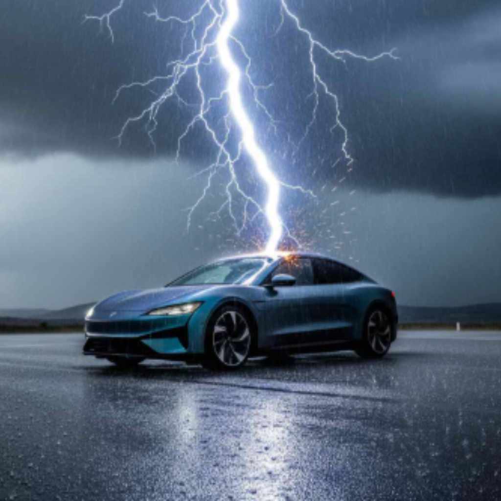 Can You Get Electrocuted in a Car by Lightning?