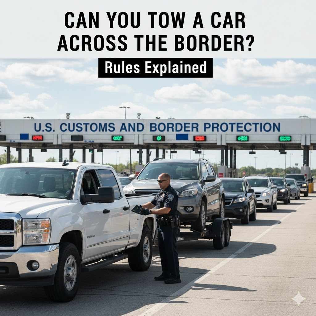 Can You Tow a Car Across the Border
