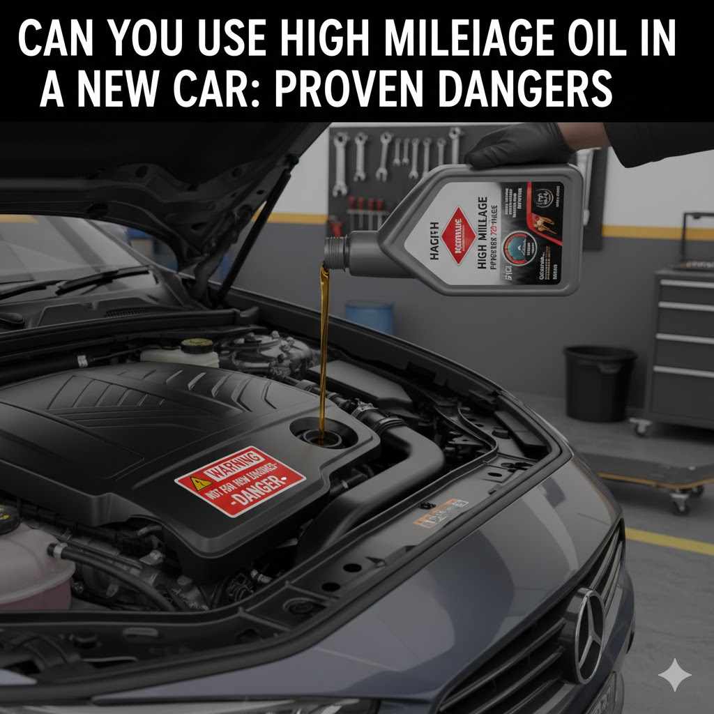 Can You Use High Mileage Oil In A New Car
